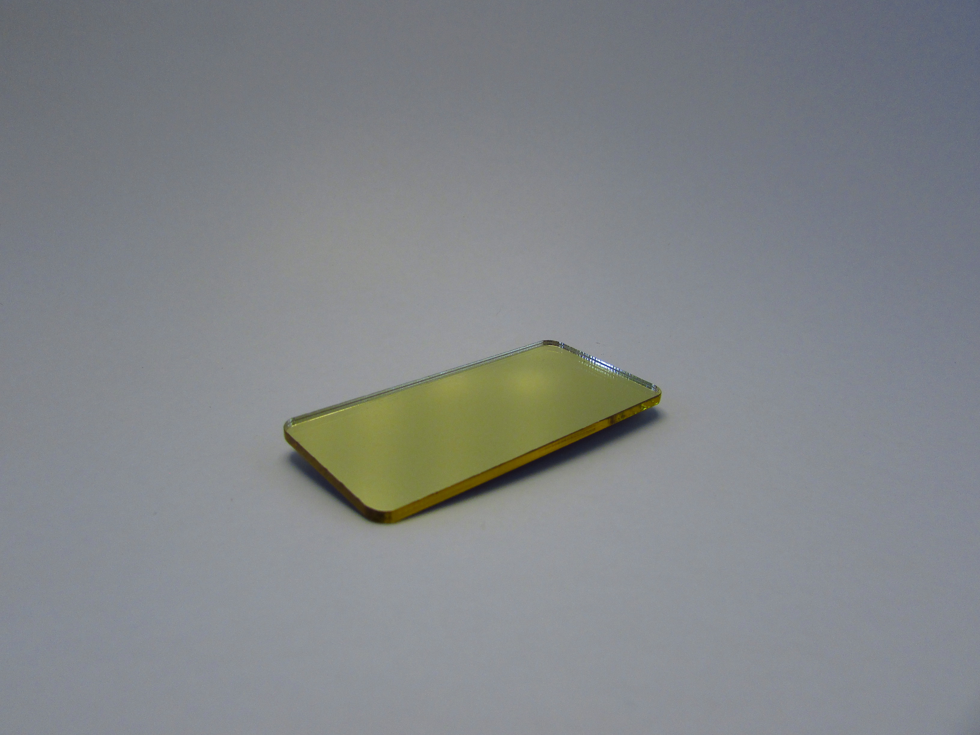 acrilico dourado 2mm