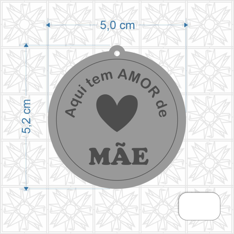 lembrancinha chaveiro dia das mães te amo com acrílico colorido aqui tem amor de mãe