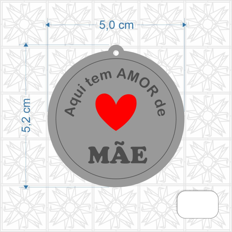 lembrancinha chaveiro dia das mães te amo com acrílico colorido aqui tem amor de mãe