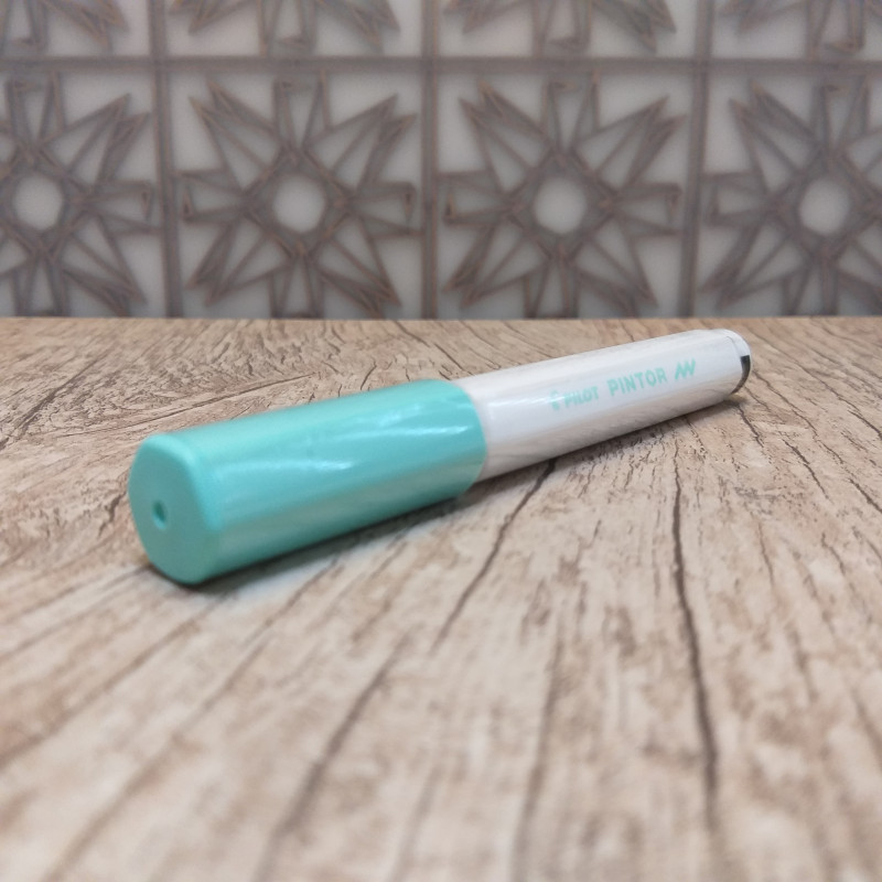 marcador permanente pilot pintor qualidade japonesa a base d'água com 1mm de ponta fina em poliéster para lettering