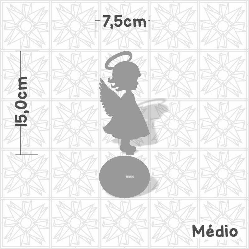 Menina anjo criança anjo em mdf cortado a laser para lettering e artesanato