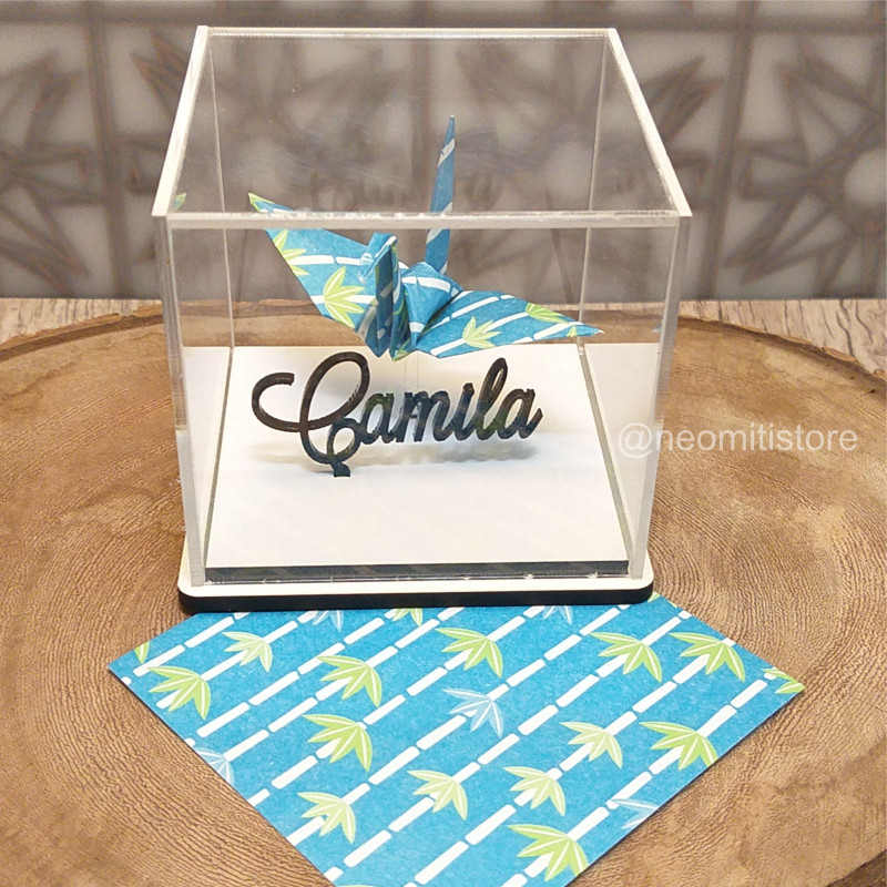 origami tsuru grou dobradura japonesa cultura milenar boa sorte prosperidade longevidade lembrancinha presente