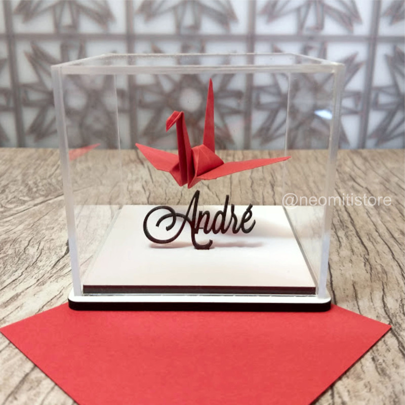 origami tsuru grou dobradura japonesa cultura milenar boa sorte prosperidade longevidade lembrancinha presente