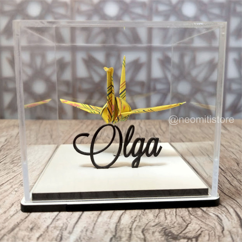 origami tsuru grou dobradura japonesa cultura milenar boa sorte prosperidade longevidade lembrancinha presente