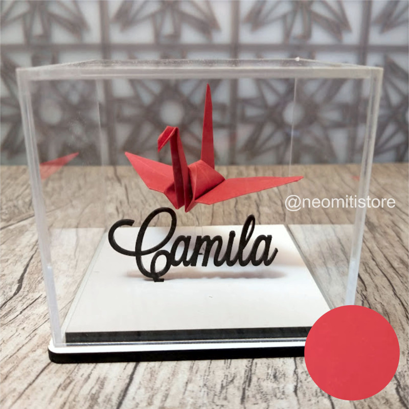 origami tsuru grou dobradura japonesa cultura milenar boa sorte prosperidade longevidade lembrancinha presente