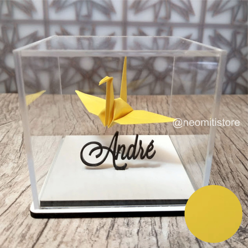 origami tsuru grou dobradura japonesa cultura milenar boa sorte prosperidade longevidade lembrancinha presente