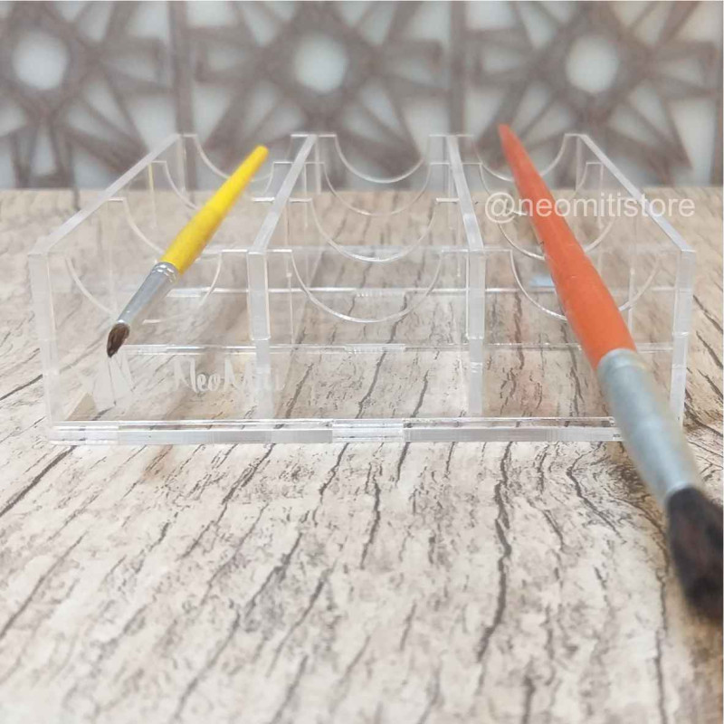 suporte para pincel artista de lettering caligrafia e artesanato acrílico maquiagem