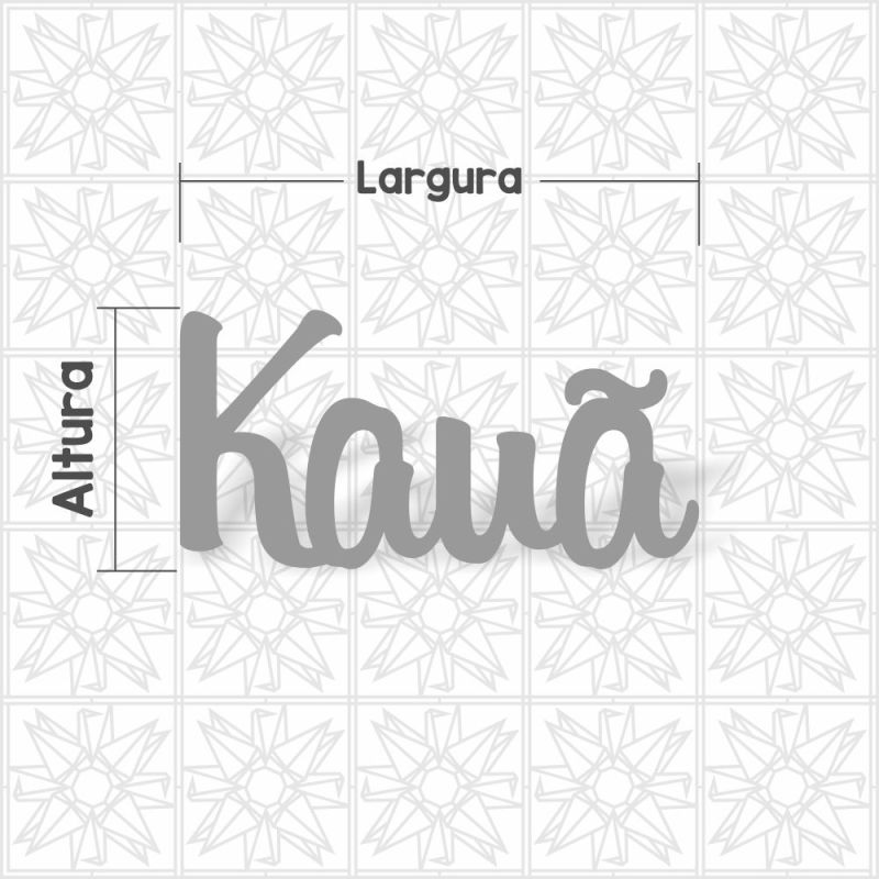 Kauã - cursivo BLB