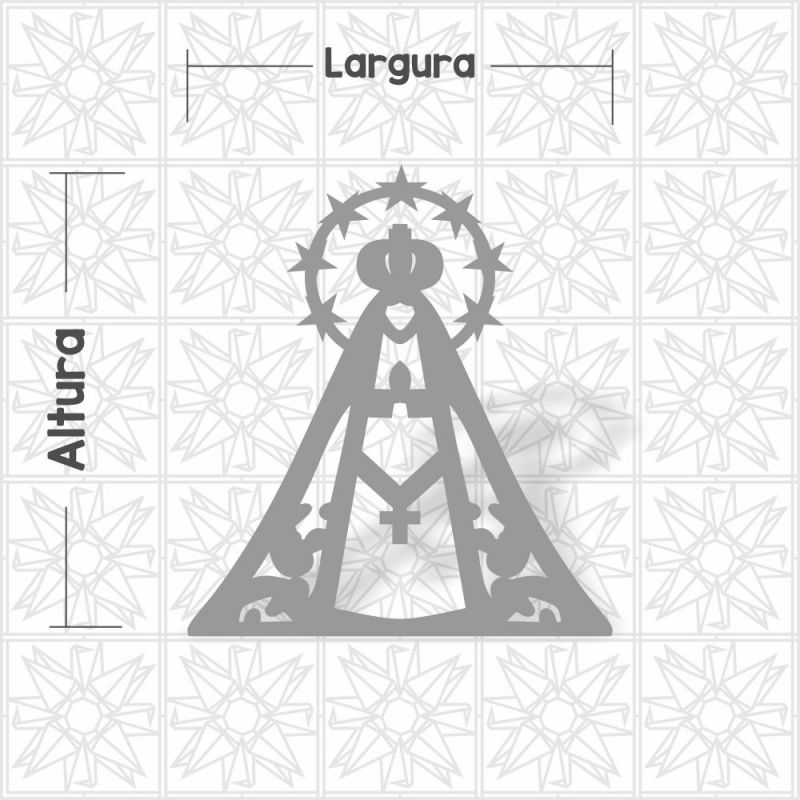 Aplique Nossa Senhora