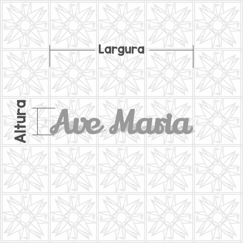 Ave Maria - cursivo LLY