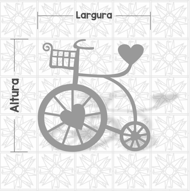 Bicicleta com coração