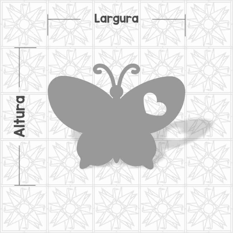 Borboleta coração