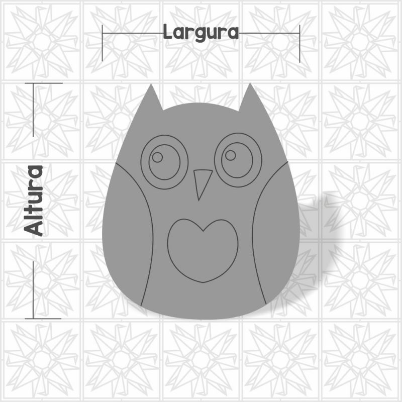 Coruja c/ coração