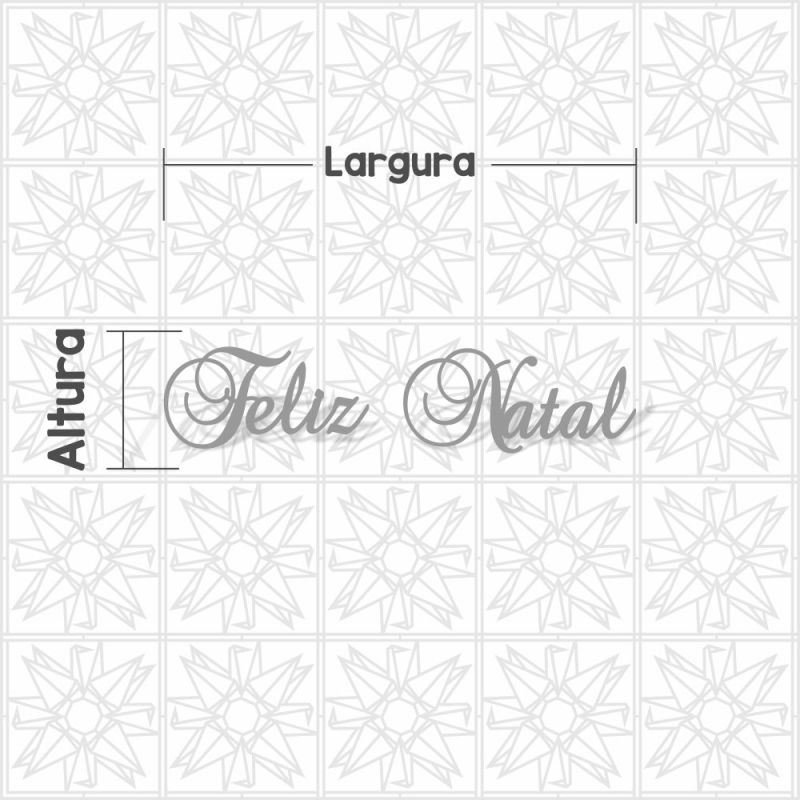 Feliz Natal - cursivo BCK