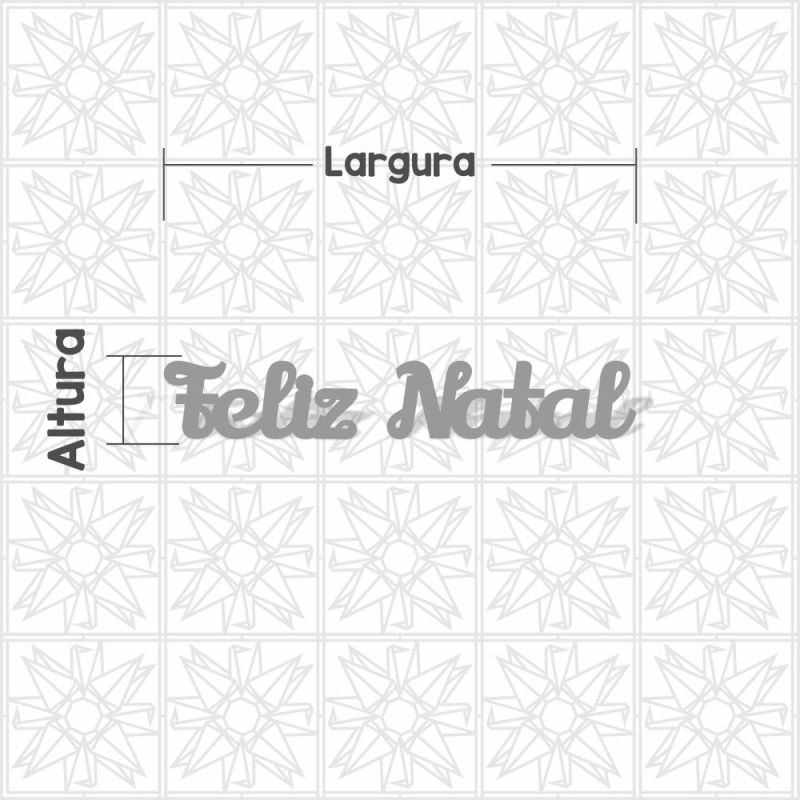Feliz Natal - cursivo LLY