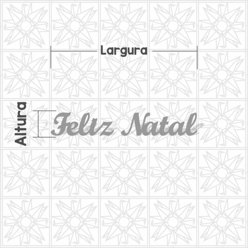 Feliz Natal - cursivo SCP