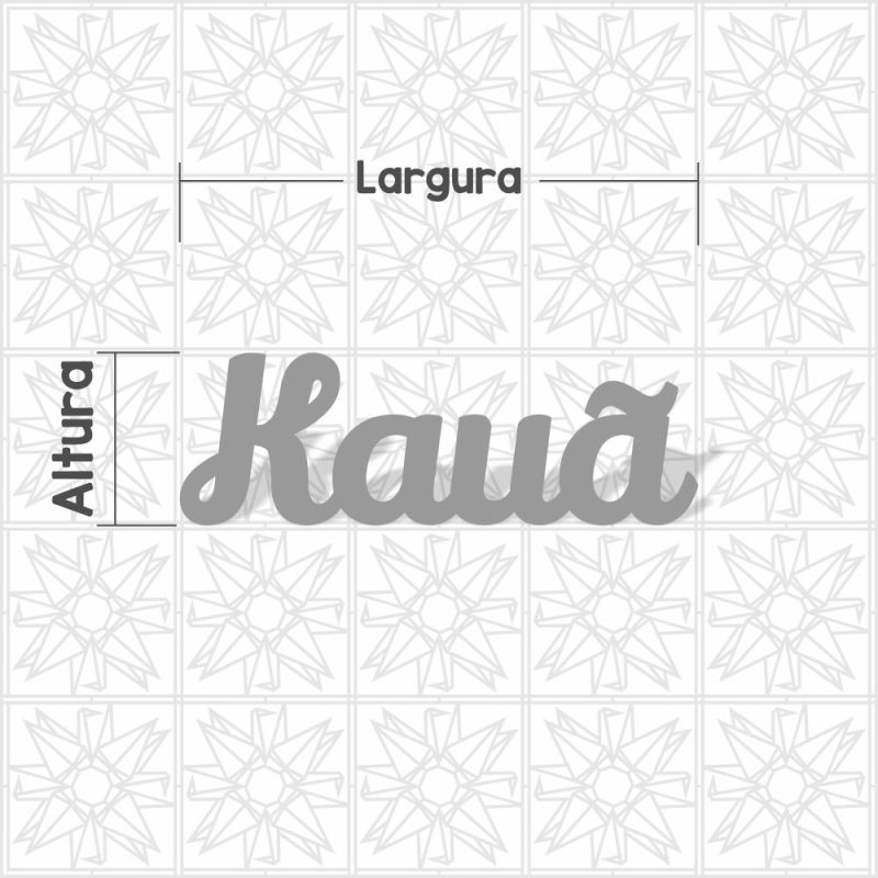 Kauã - cursivo LLY