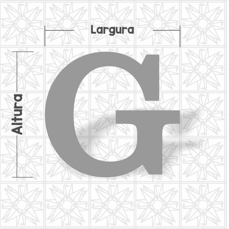 Letra G - Forma