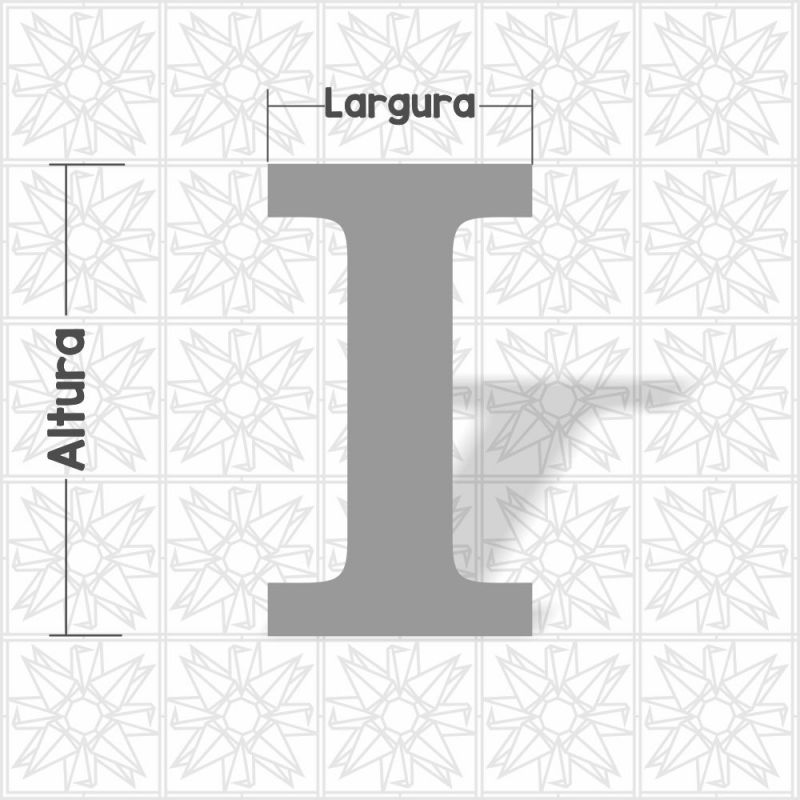 Letra I - Forma