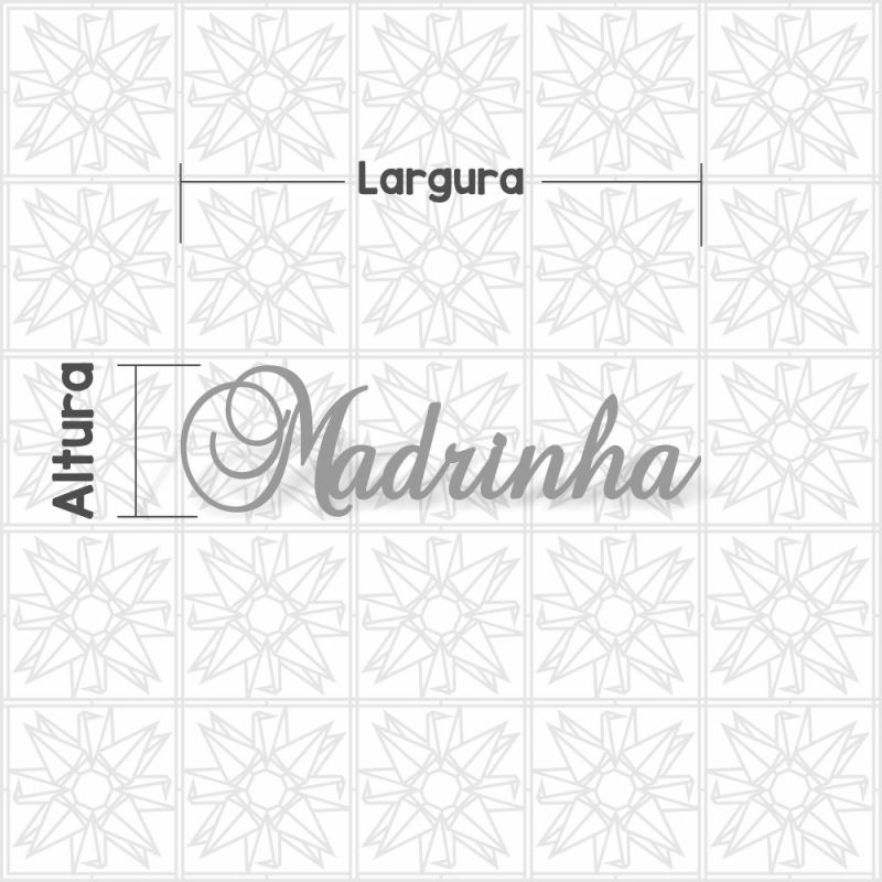 Madrinha - cursivo BCK