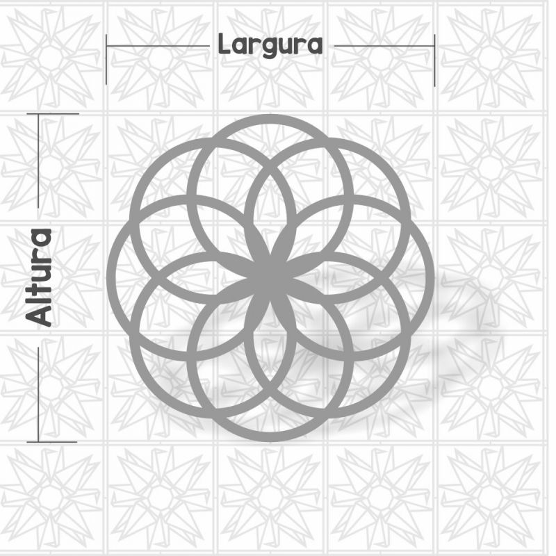 Mandala Abstrata Circulos