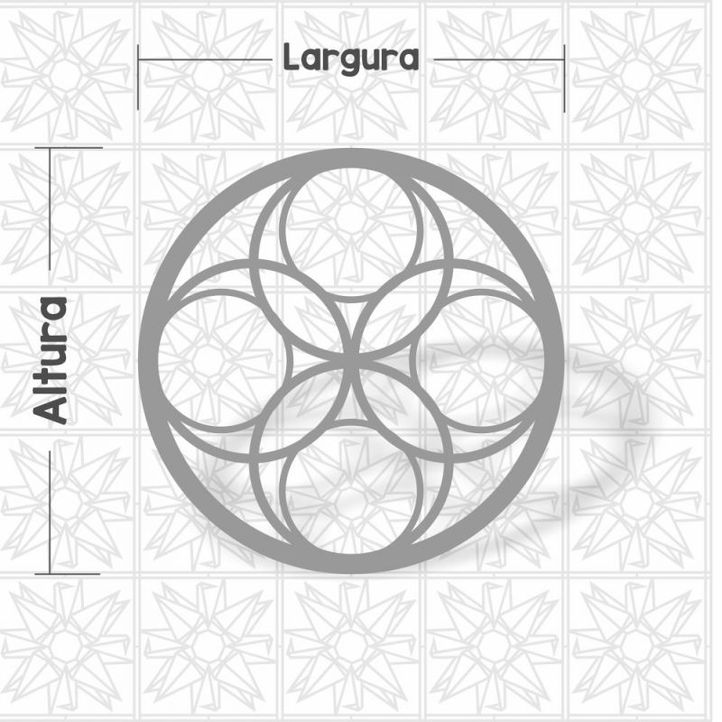 Mandala Abstrata Circulos