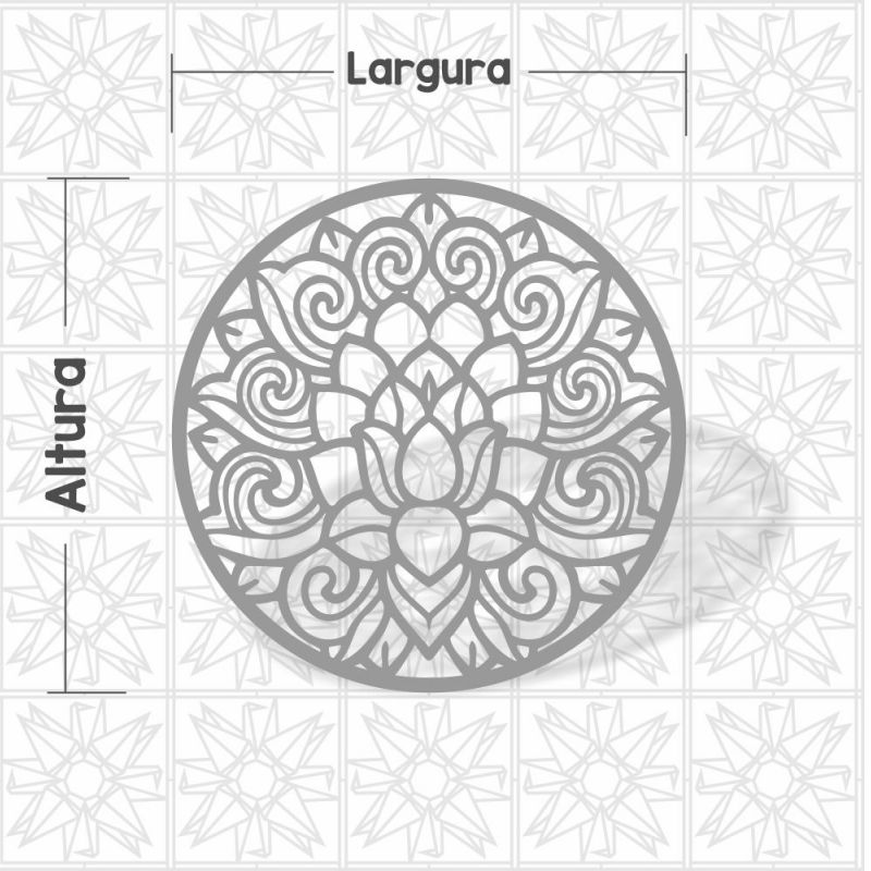 Mandala Flor de Lotus