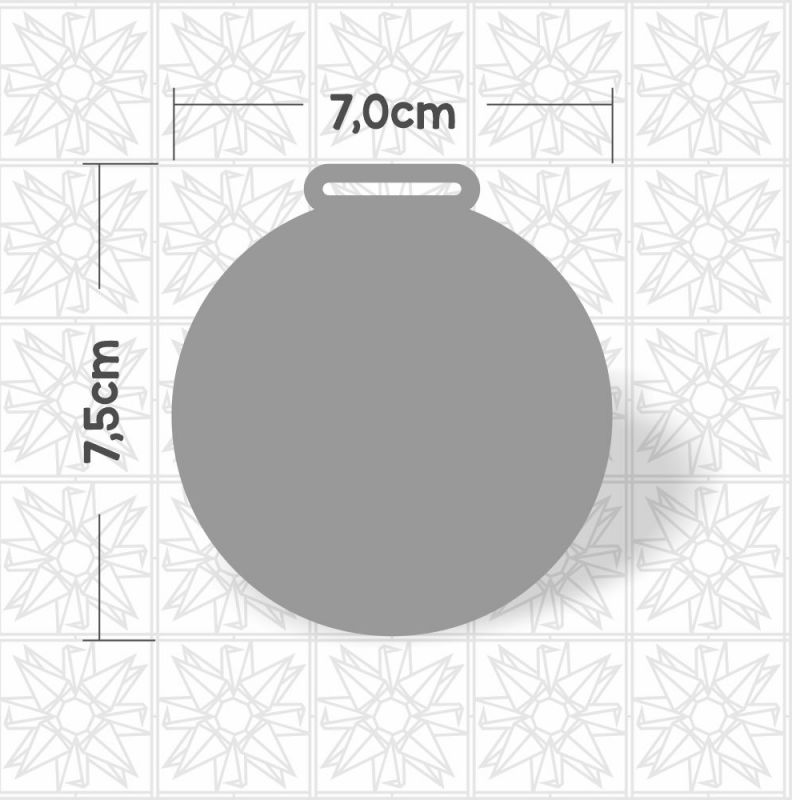 Medalha - circulo