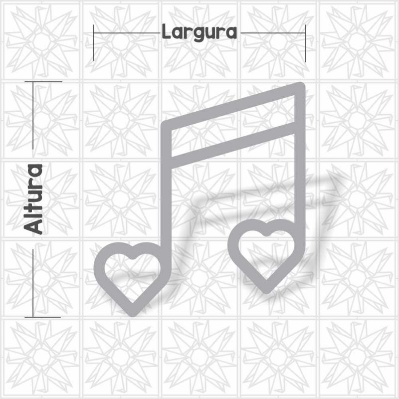 Nota musical coração