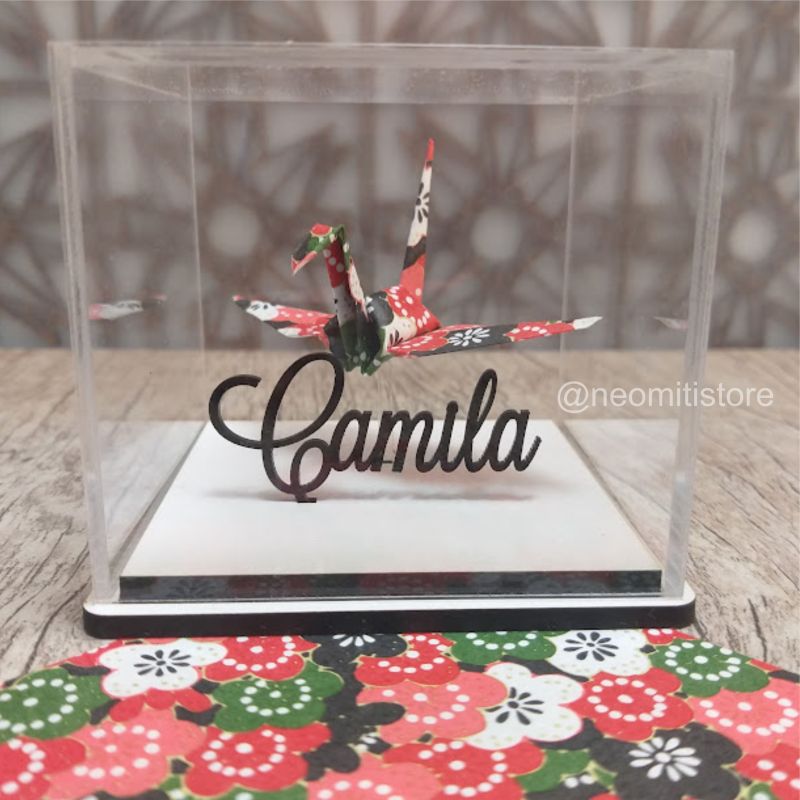 origami Tsuru - Floral 