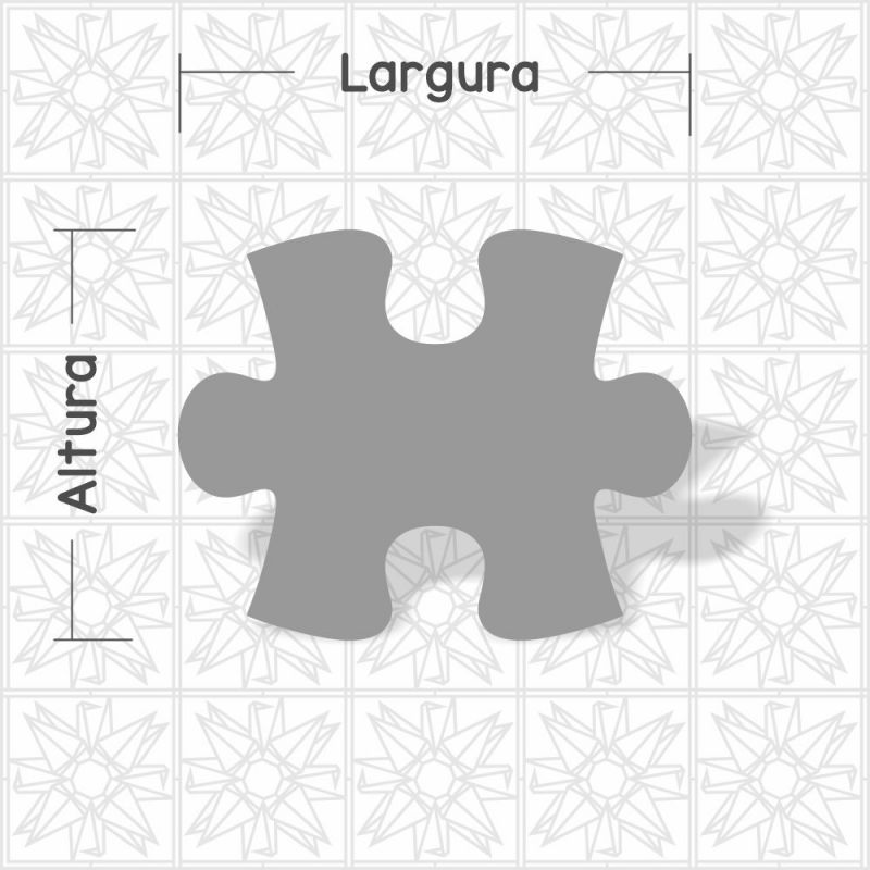 Peça quebra cabeça