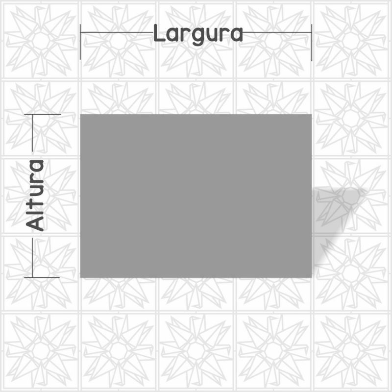 Retângulo A4 - MDF 3mm cru