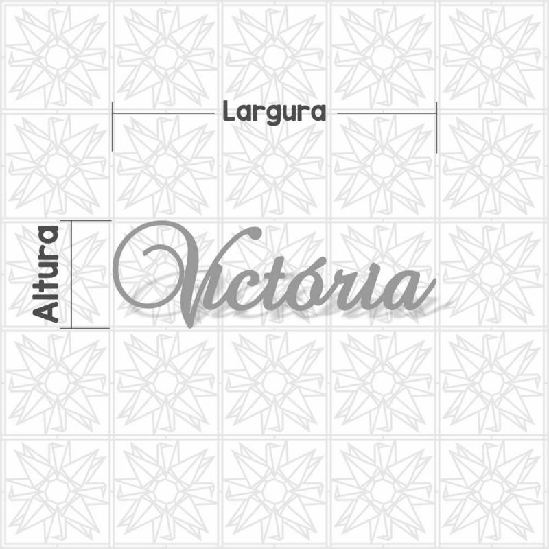 Victória - cursivo BCK